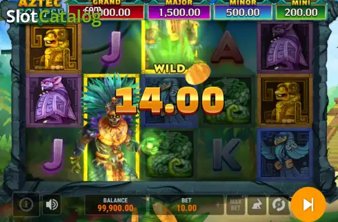 Οθόνη3. Aztec Eclipse Hold and Win Κουλοχέρης