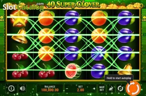 Οθόνη2. 40 Super Clover Κουλοχέρης