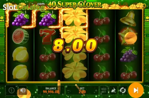 Οθόνη3. 40 Super Clover Κουλοχέρης