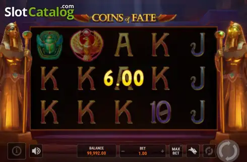 Οθόνη3. Coins of Fate Κουλοχέρης