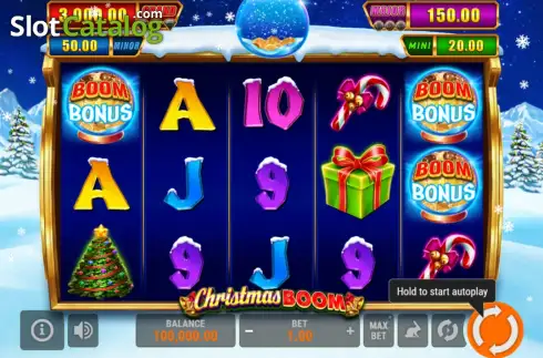 Οθόνη2. Christmas Boom Κουλοχέρης