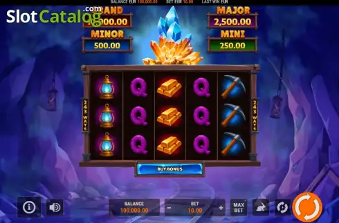 Οθόνη2. Rock and Riches: Hold and Win Κουλοχέρης