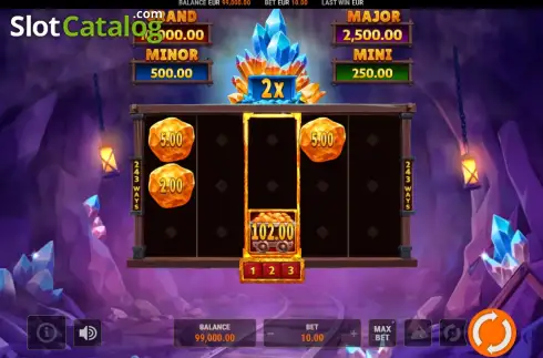 Οθόνη3. Rock and Riches: Hold and Win Κουλοχέρης