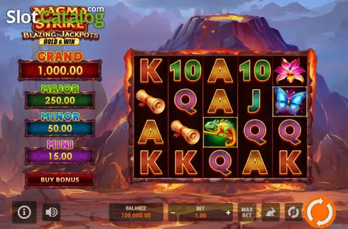 Οθόνη2. Magma Strike: Blazing Jackpots Κουλοχέρης