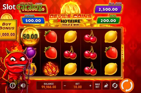 Οθόνη2. Devil’s Coins Hotfire Hold & Win Κουλοχέρης