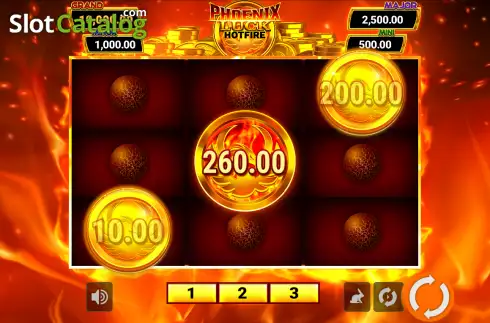Οθόνη3. Phoenix Luck Hotfire Κουλοχέρης 