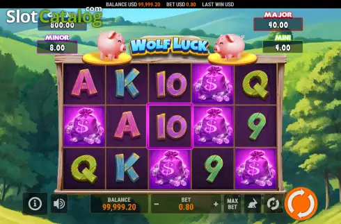 Οθόνη2. Wolf Luck Κουλοχέρης