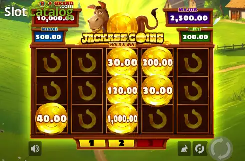 Οθόνη3. Jackass Coins Hold & Win Buy Bonus Κουλοχέρης