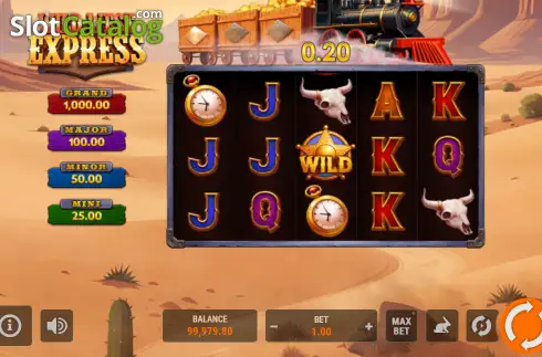 Οθόνη3. Wild West Express Κουλοχέρης 