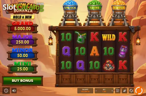 Οθόνη2. Canyon Cart Bonanza Κουλοχέρης 