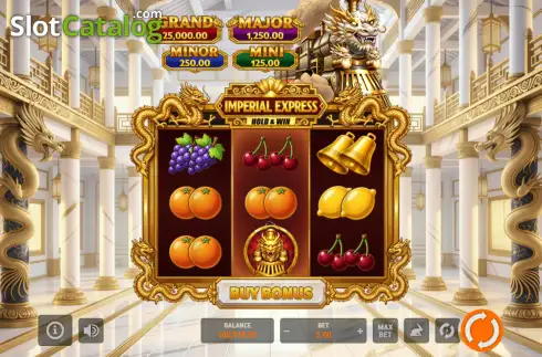 Οθόνη2. Imperial Express Hold & Win Κουλοχέρης