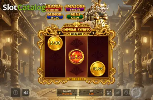 Οθόνη3. Imperial Express Hold & Win Κουλοχέρης
