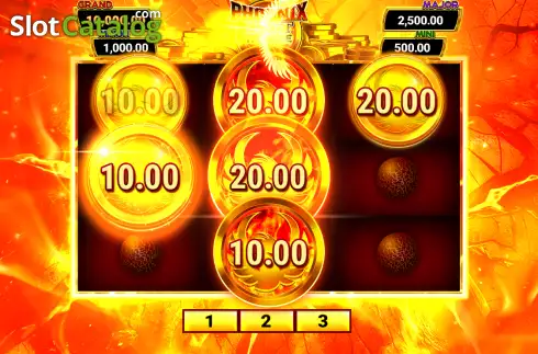 Οθόνη3. Phoenix Hit Hotfire Κουλοχέρης 