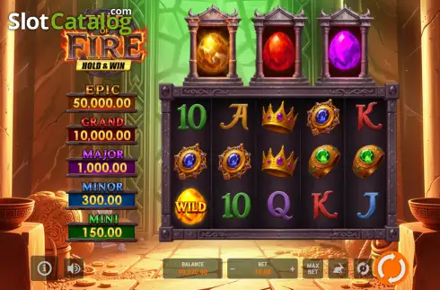 Οθόνη2. Tale of Fire Hold & Win Κουλοχέρης
