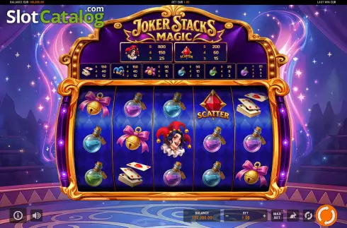 Οθόνη2. Joker Stacks Magic Κουλοχέρης 