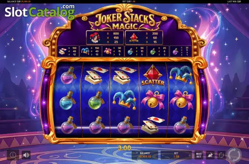 Οθόνη3. Joker Stacks Magic Κουλοχέρης 
