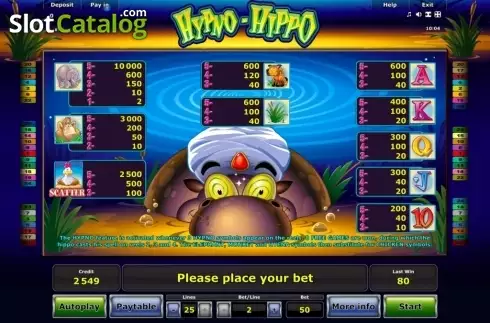Οθόνη5. Hypno Hippo Κουλοχέρης