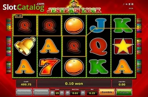 Οθόνη3. Jesters Luck Κουλοχέρης