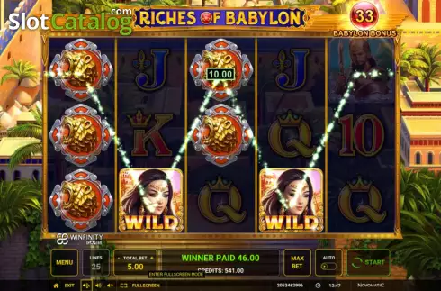 Οθόνη4. Riches of Babylon Κουλοχέρης 