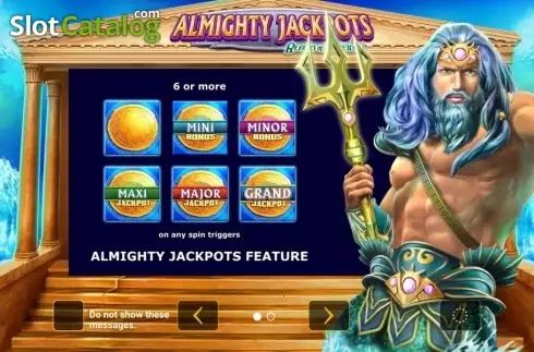 Οθόνη2. Almighty Reels - Realm of Poseidon Κουλοχέρης