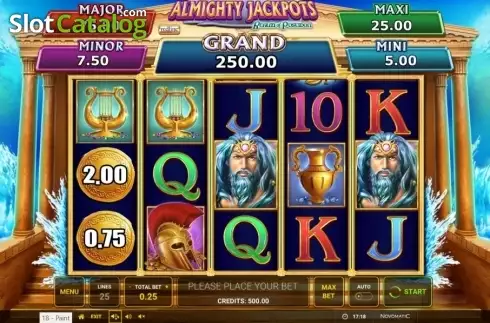 Οθόνη3. Almighty Reels - Realm of Poseidon Κουλοχέρης
