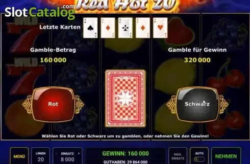 Οθόνη3. Red Hot 20 Κουλοχέρης