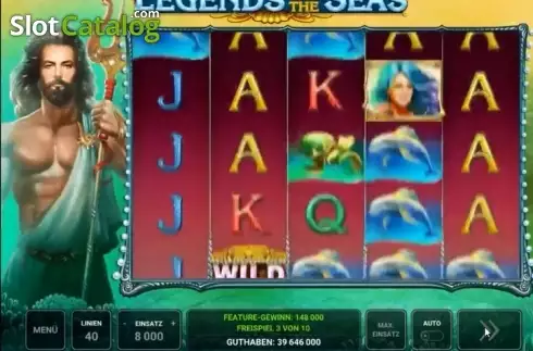 Οθόνη3. Legends of the Seas (Novomatic) Κουλοχέρης 