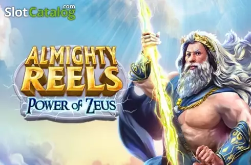 Almighty Reels Power of Zeus Λογότυπο Almighty Reels Power of Zeus Λογότυπο