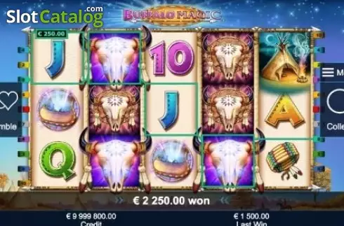 Οθόνη3. Buffalo Magic Κουλοχέρης