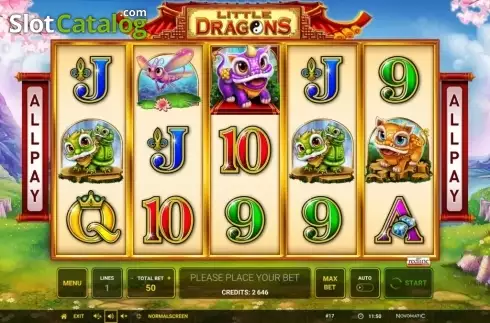 Οθόνη2. Little Dragons Κουλοχέρης