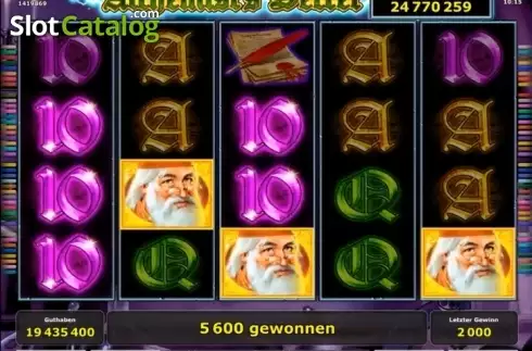 Οθόνη2. Alchemist's Secret Κουλοχέρης 