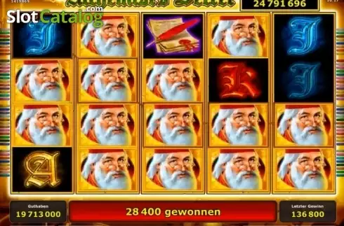 Οθόνη3. Alchemist's Secret Κουλοχέρης 
