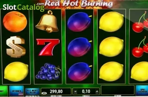 Οθόνη3. Red Hot Burning Κουλοχέρης