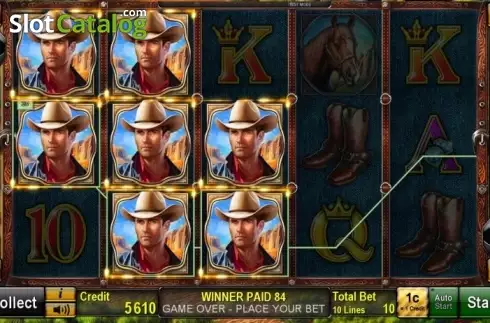 Οθόνη3. Wild Maverick Κουλοχέρης