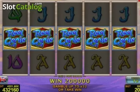 Οθόνη4. Reel Genie Κουλοχέρης