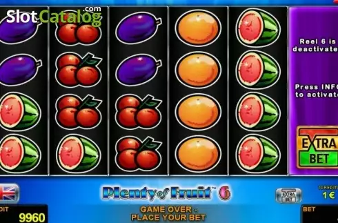 Οθόνη2. Plenty Of Fruit 6 Κουλοχέρης 