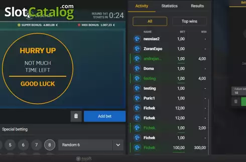 Οθόνη2. Lucky Six (Nsoft) Κουλοχέρης