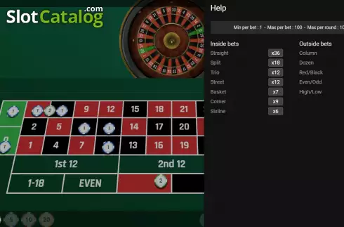 Οθόνη3. Lightning Roulette (Nsoft) Κουλοχέρης