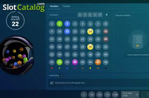 Οθόνη2. Lightning Lucky Six Κουλοχέρης