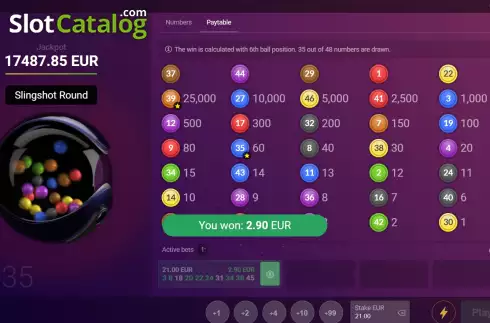 Οθόνη3. Slingshot 6 Κουλοχέρης