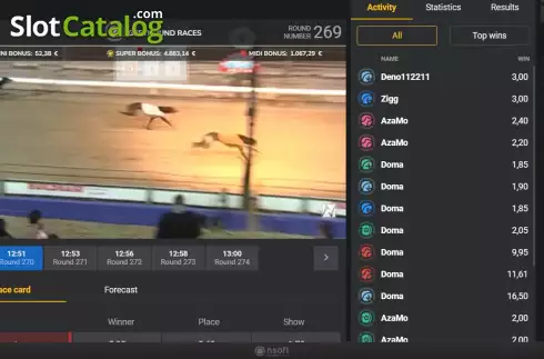 Οθόνη5. Greyhound Races Κουλοχέρης