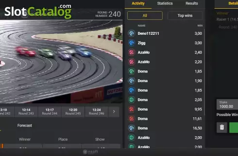 Οθόνη4. Slot Car Races Κουλοχέρης