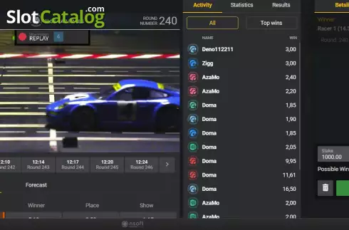 Οθόνη5. Slot Car Races Κουλοχέρης