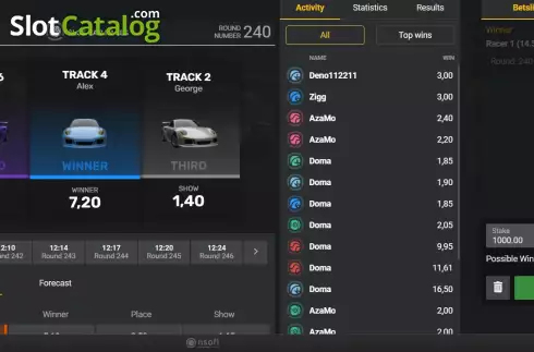 Οθόνη6. Slot Car Races Κουλοχέρης