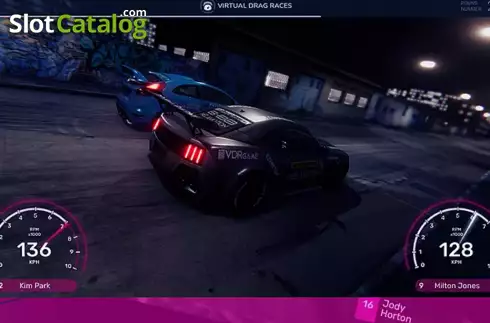 Οθόνη2. Virtual Drag Races Κουλοχέρης