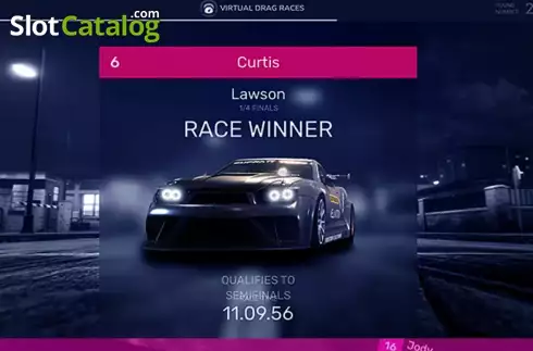 Οθόνη3. Virtual Drag Races Κουλοχέρης