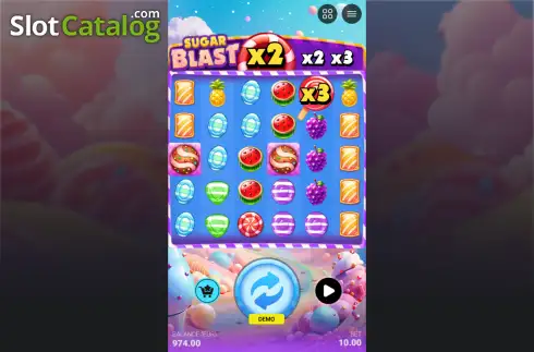 Οθόνη2. Sugar Blast (Nsoft) Κουλοχέρης
