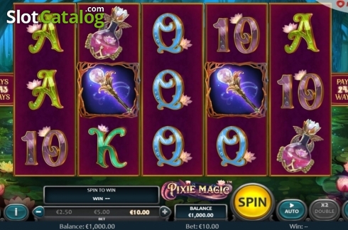 Οθόνη3. Pixie Magic Κουλοχέρης