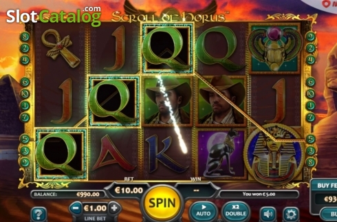 Οθόνη4. Scroll of Horus Κουλοχέρης