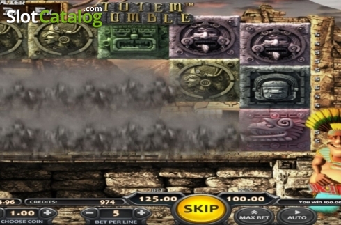 Οθόνη5. Totem Tumble Κουλοχέρης